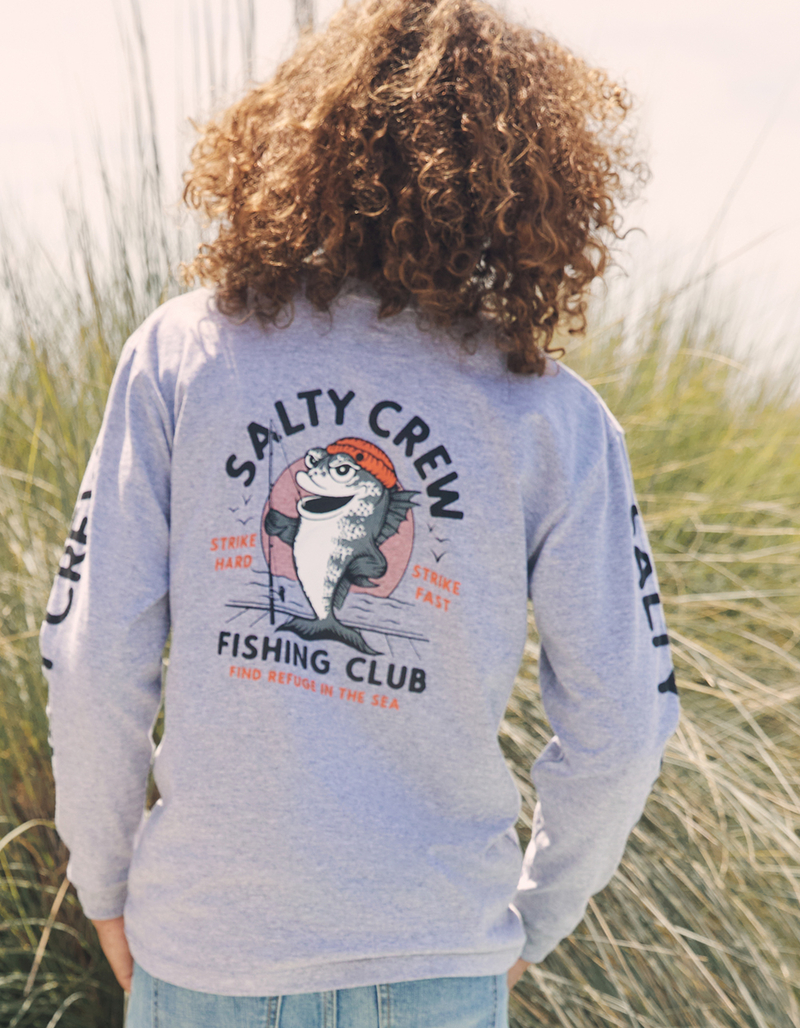 SALTY CREW Fishing Club Boys Tee image number 4