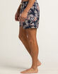 RSQ Floral Cluster Mens 5" Swim Shorts image number 6