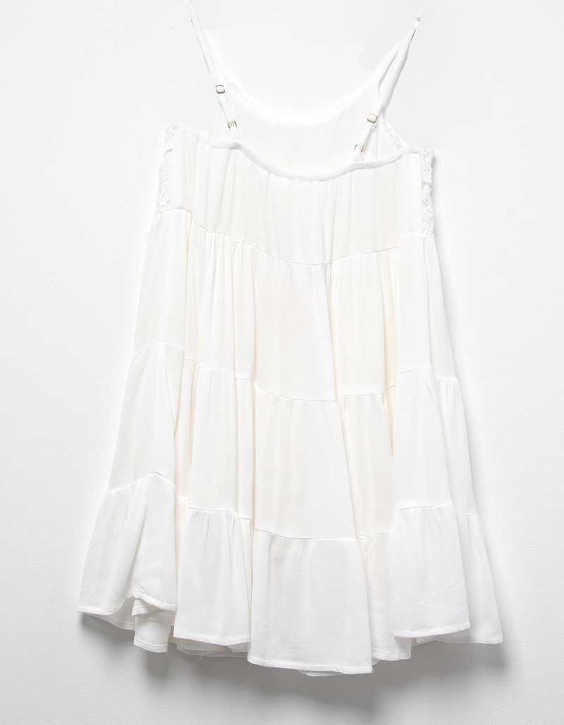 HAYDEN Lace Tiered Girls Dress image number 1