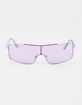 RSQ Bling Heart Shield Sunglasses image number 2