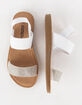 SODA Bilson Elastic Rhinestone Girls Sandals image number 5