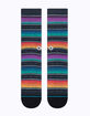 STANCE Sierras Black Mens Crew Socks image number 2