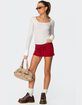 EDIKTED Bayside Slitted Micro Skort image number 2