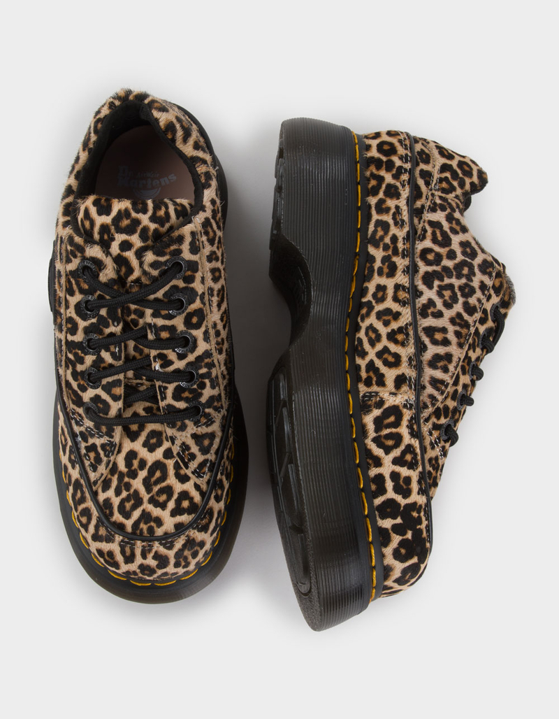 DR. MARTENS Buzz 5-Eye Womens Leopard Shoes image number 4