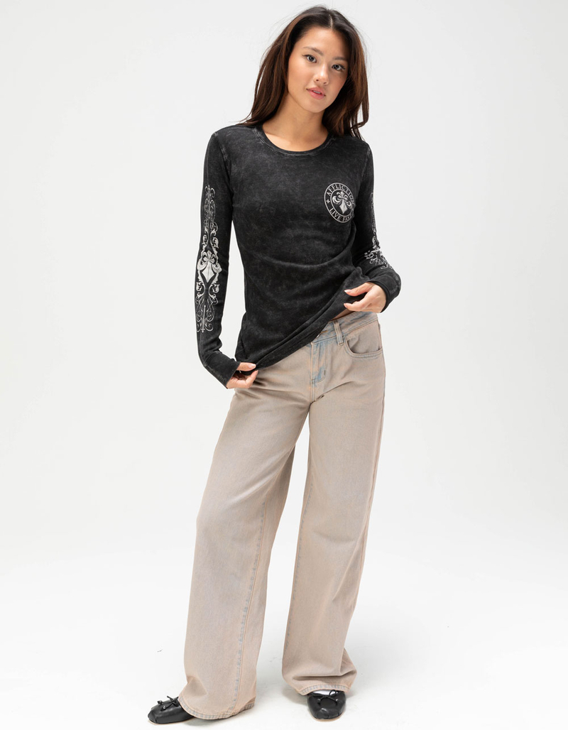 AFFLICTION Simulation Womens Long Sleeve Thermal image number 3