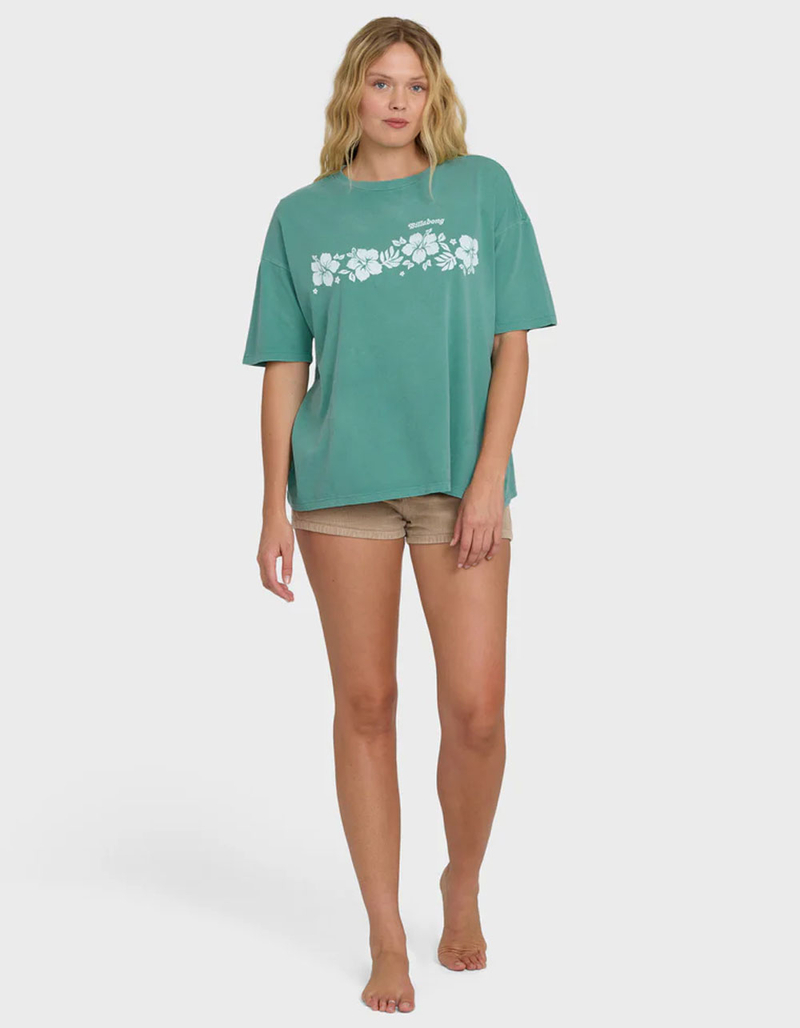 BILLABONG Make It Tropical Womens Oversized Tee image number 4