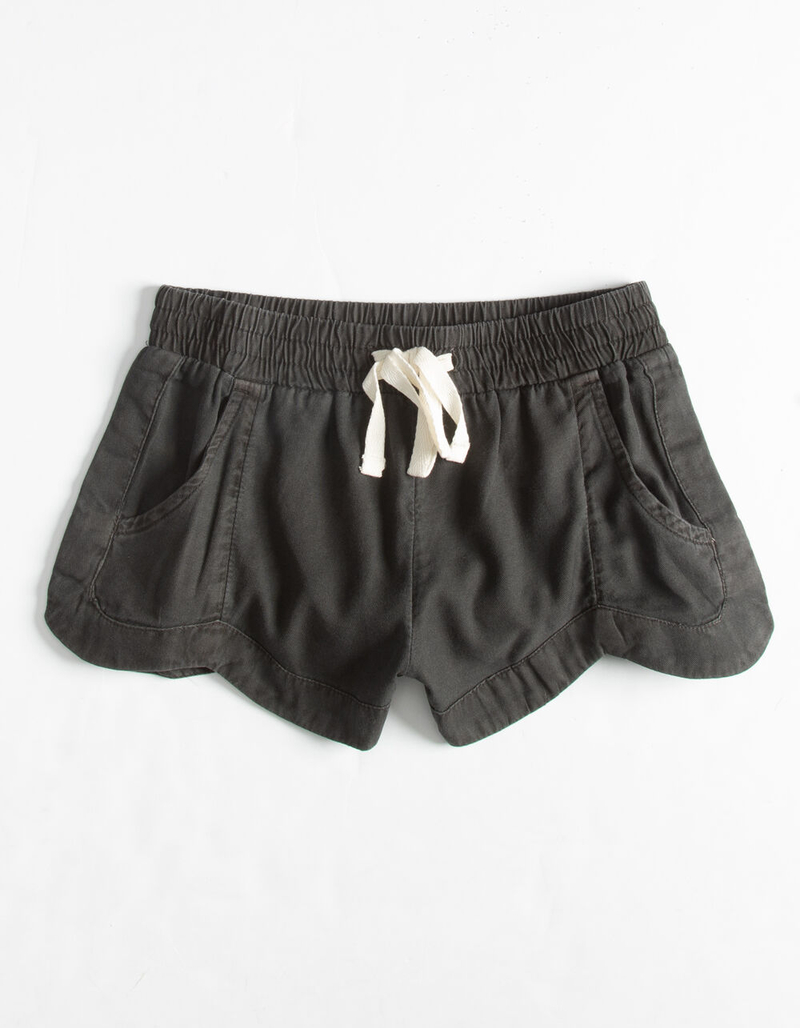 BILLABONG Mad For You Girls Black Shorts (Little Girls, Big Girls) image number 0