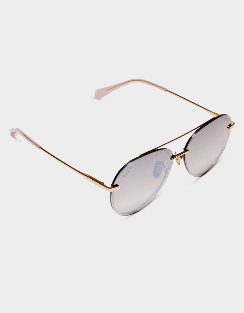 DIFF EYEWEAR Lenox Aviator Sunglasses image number 3