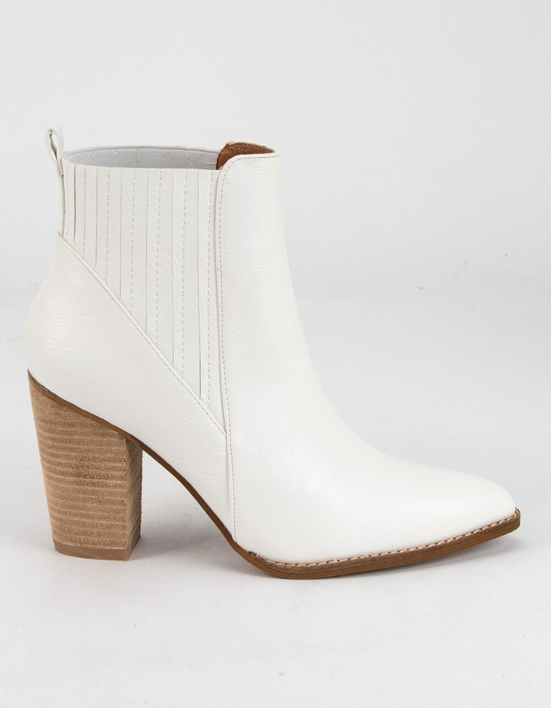 BEAST FASHION Pointed Toe Womens Heeled Booties image number 1