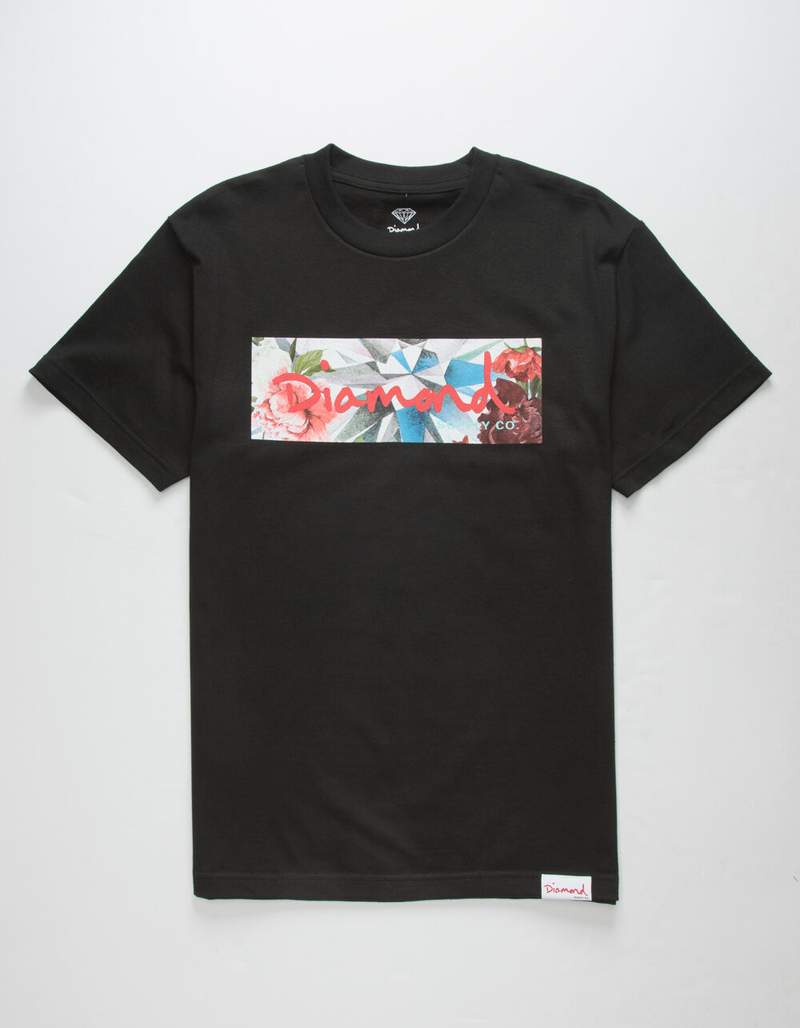 DIAMOND SUPPLY CO. Color Pencil Box Mens T-Shirt image number 0