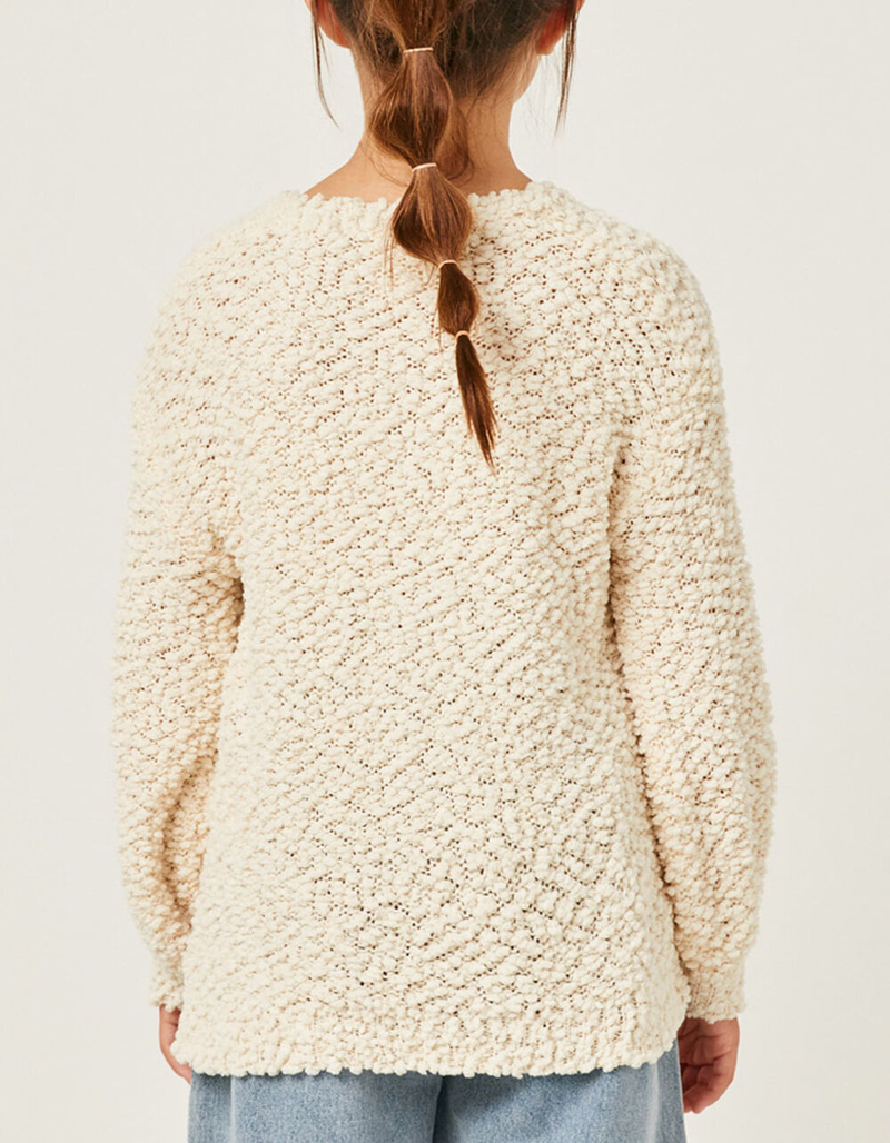 HAYDEN Girls Nubby Pullover Sweater image number 4
