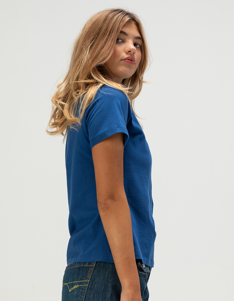 PRO STANDARD Los Angeles Dodgers Womens Baby Tee image number 2
