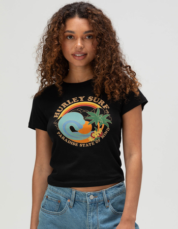 HURLEY Ashbury Womens Baby Tee Primary Image