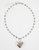 FULL TILT Lux Heart Locket Necklace image number 1