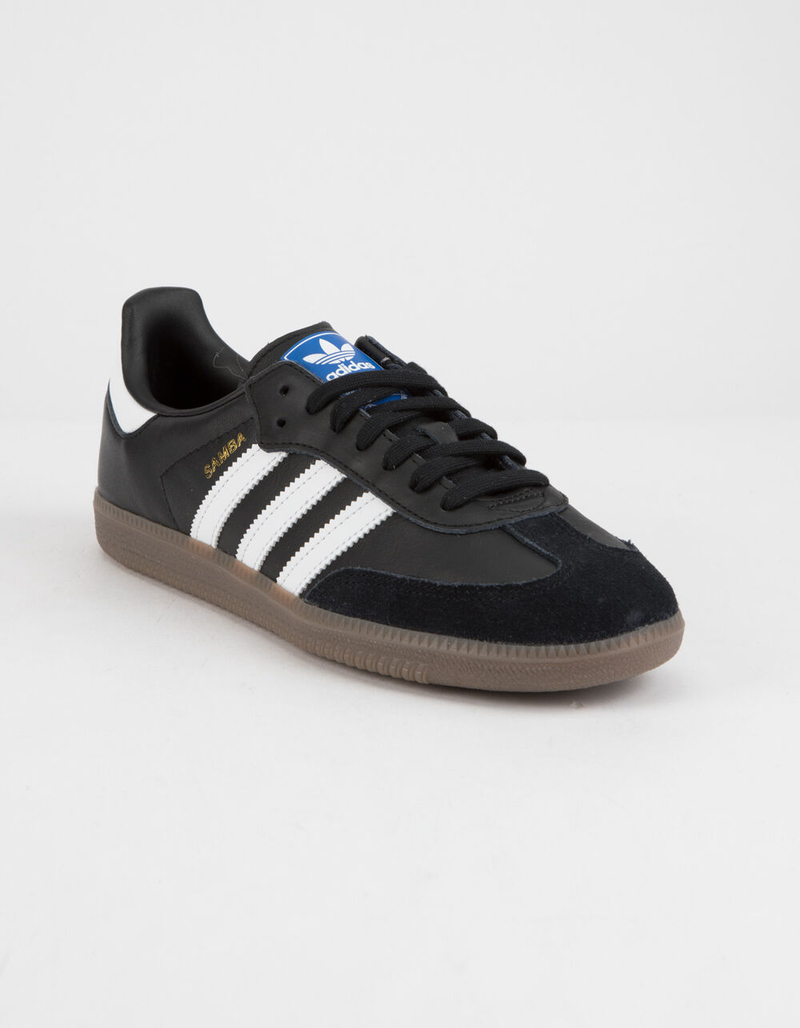 ADIDAS Samba OG Core Black & Gum Shoes image number 1