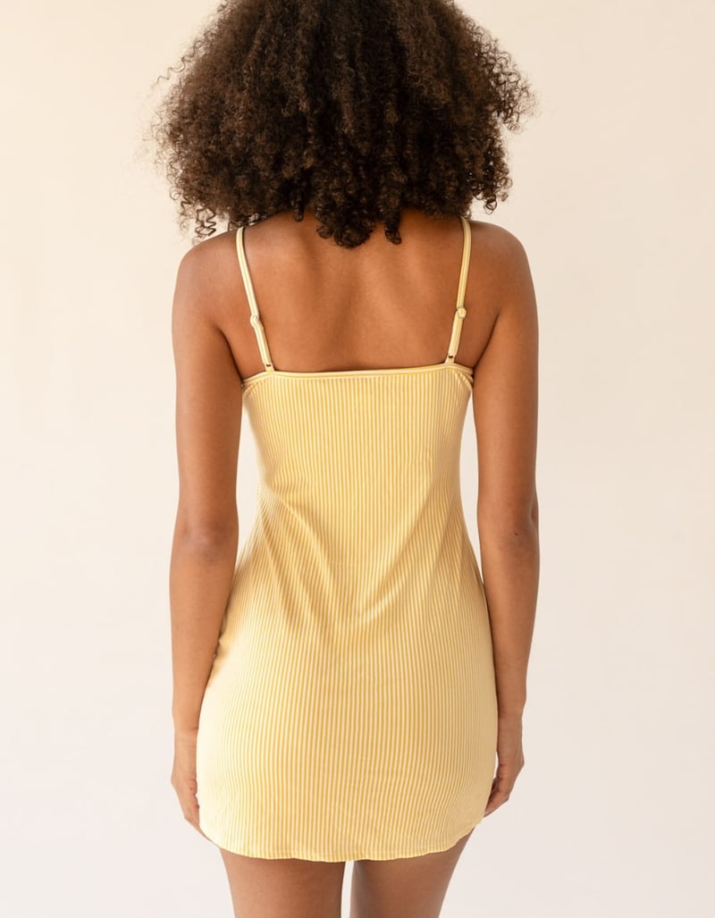DIPPIN' DAISY'S Seta Mini Dress YELLOW Tillys