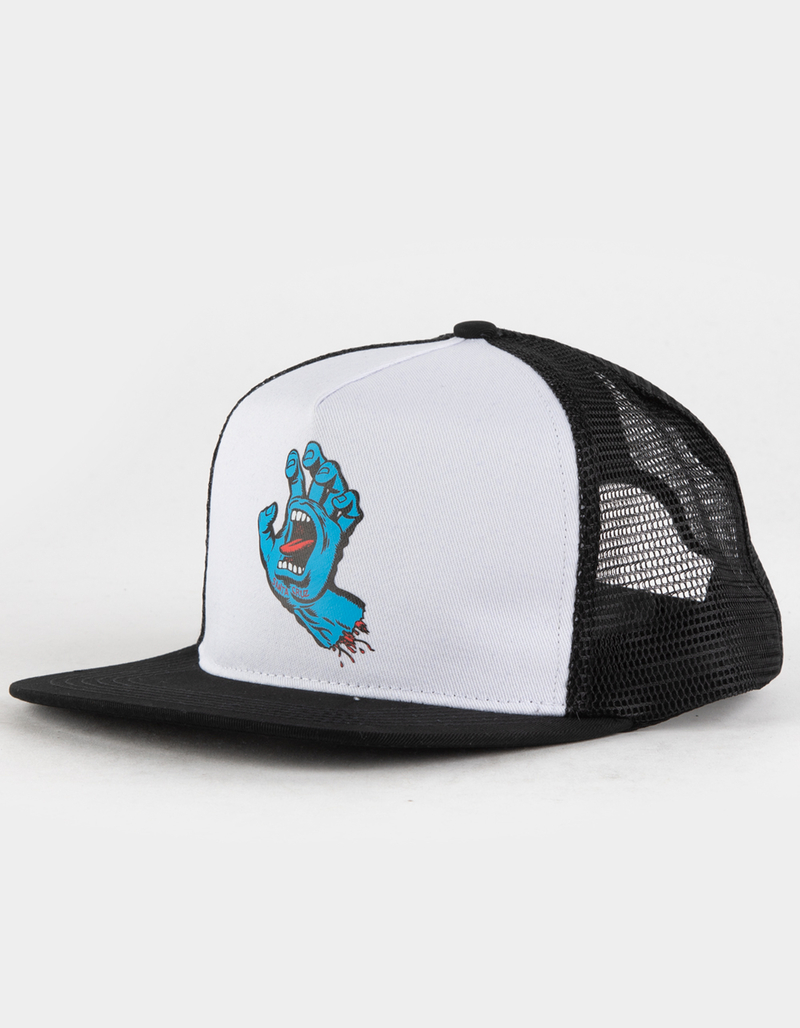 SANTA CRUZ Screaming Dot Mens Mesh Trucker Hat image number 0