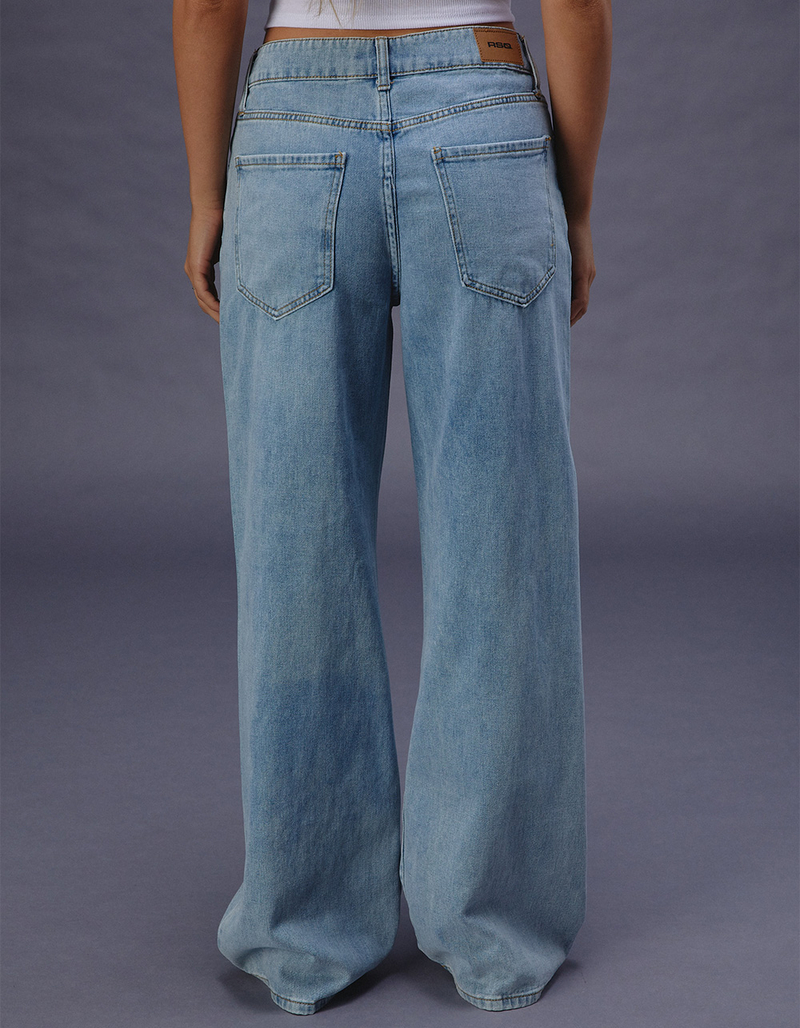 RSQ Womens High Rise Baggy Jeans image number 3