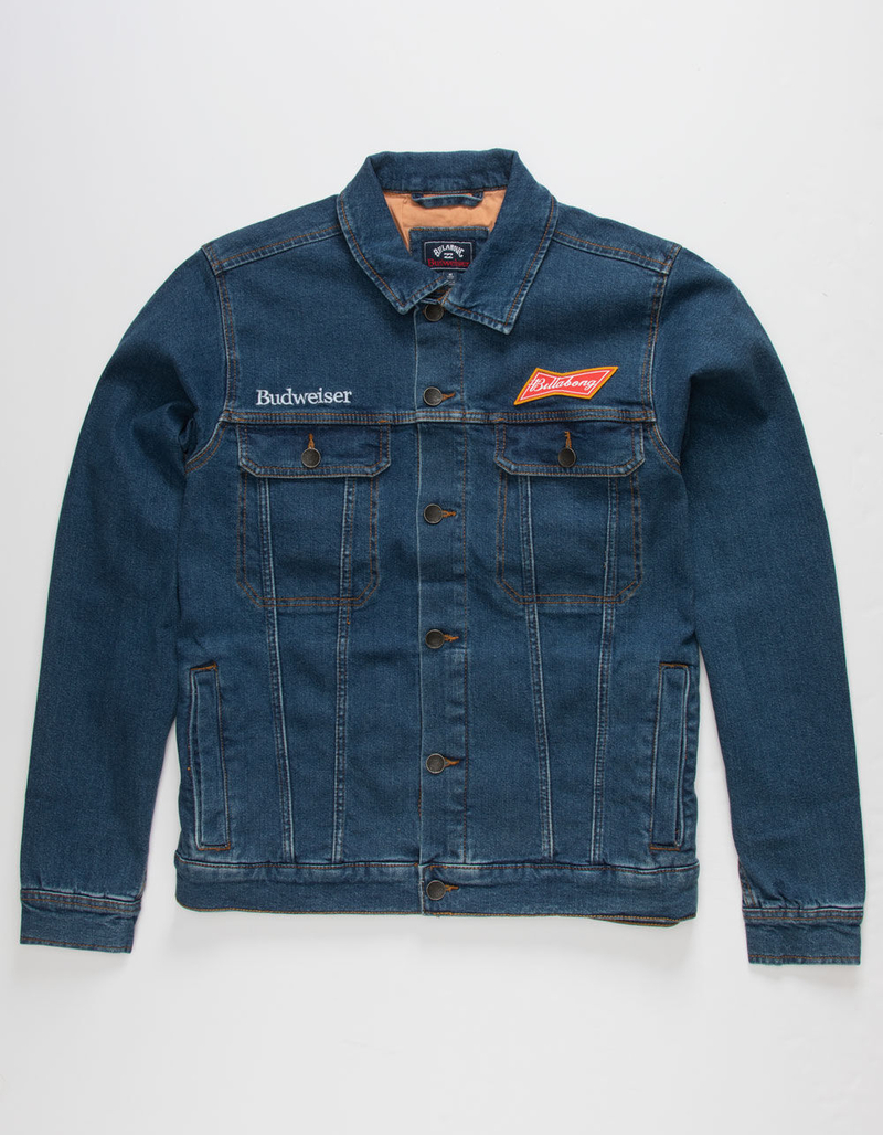 BILLABONG X Budweiser Mens Denim Jacket image number 0