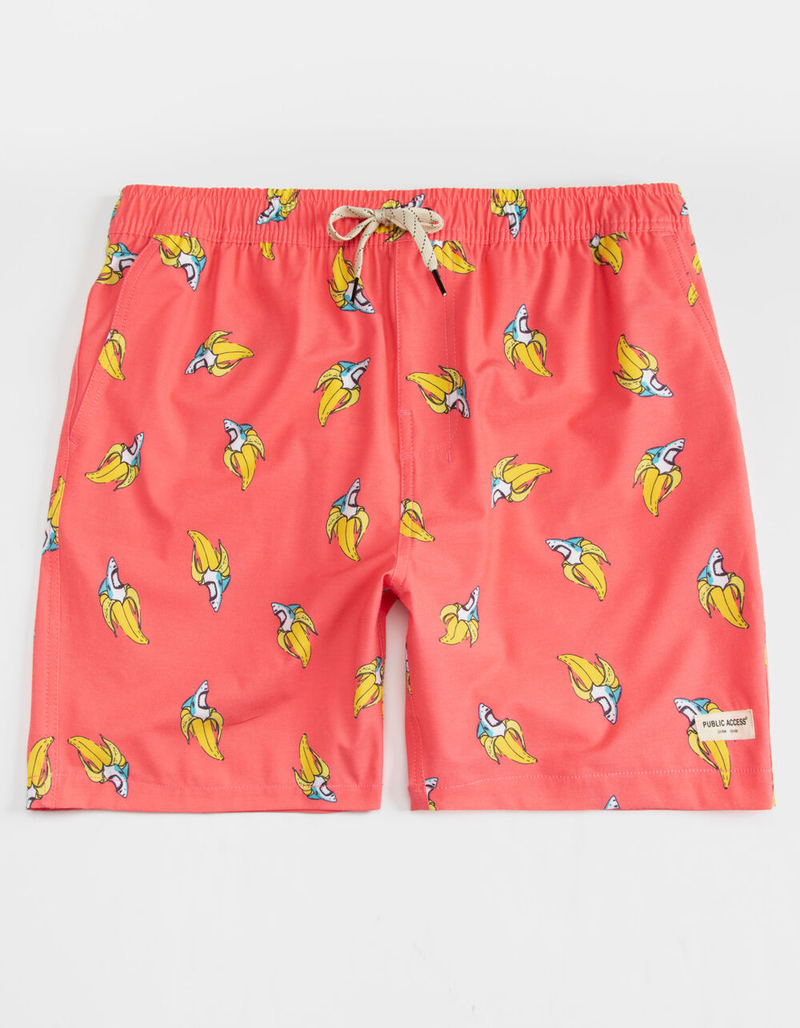 PUBLIC ACCESS Sharknana Mens Volley Shorts image number 0