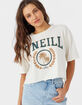 O'NEILL Collegiate Womens Oversized Crop Tee image number 1