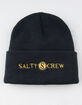 SALTY CREW Railed Navy Mens Beanie image number 1