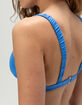 FULL TILT Ruched Fixed Triangle Bikini Top image number 4