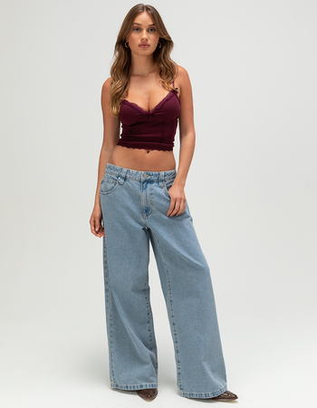 ABRAND 99 Low Rise Womens Mega Baggy Jeans Primary Image