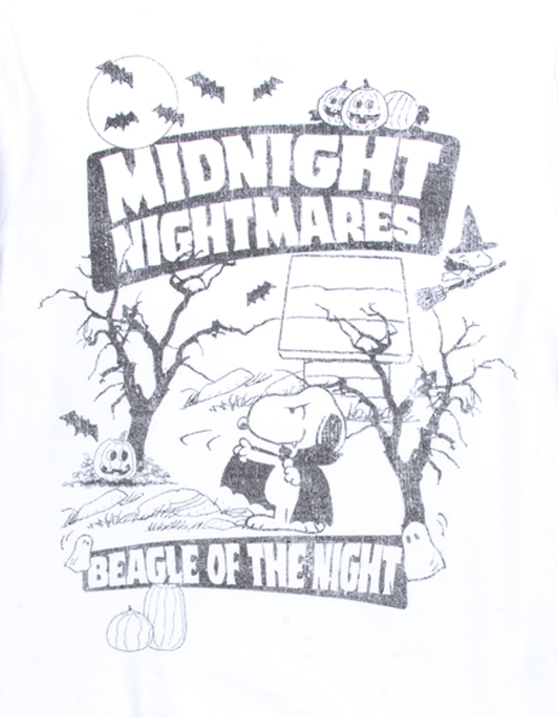 RSQ x Peanuts Halloween Midnight Mens Tee image number 2