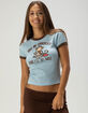 BOBBY JACK Ringer Womens Baby Tee image number 1