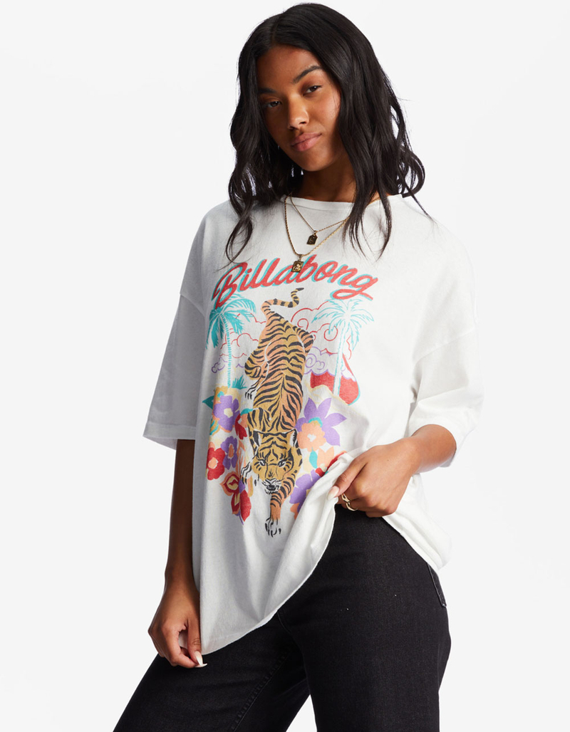 BILLABONG Easy Tiger Womens Oversized Tee image number 2