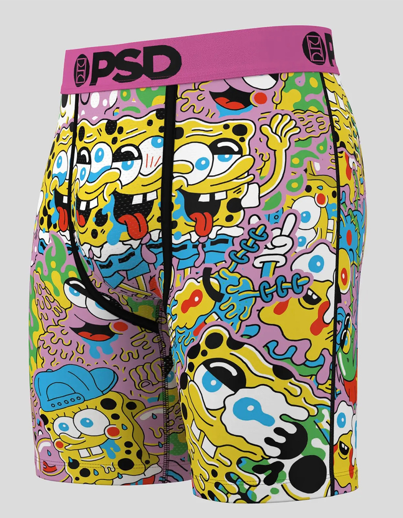 PSD x SpongeBob SquarePants Faces 3 Pack Mens Boxer Briefs image number 2