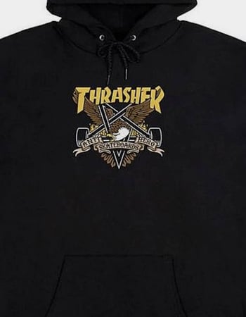 THRASHER Eaglegram Mens Hoodie Alternative Image