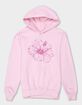 HIBISCUS Outline Unisex Kids Hoodie image number 1