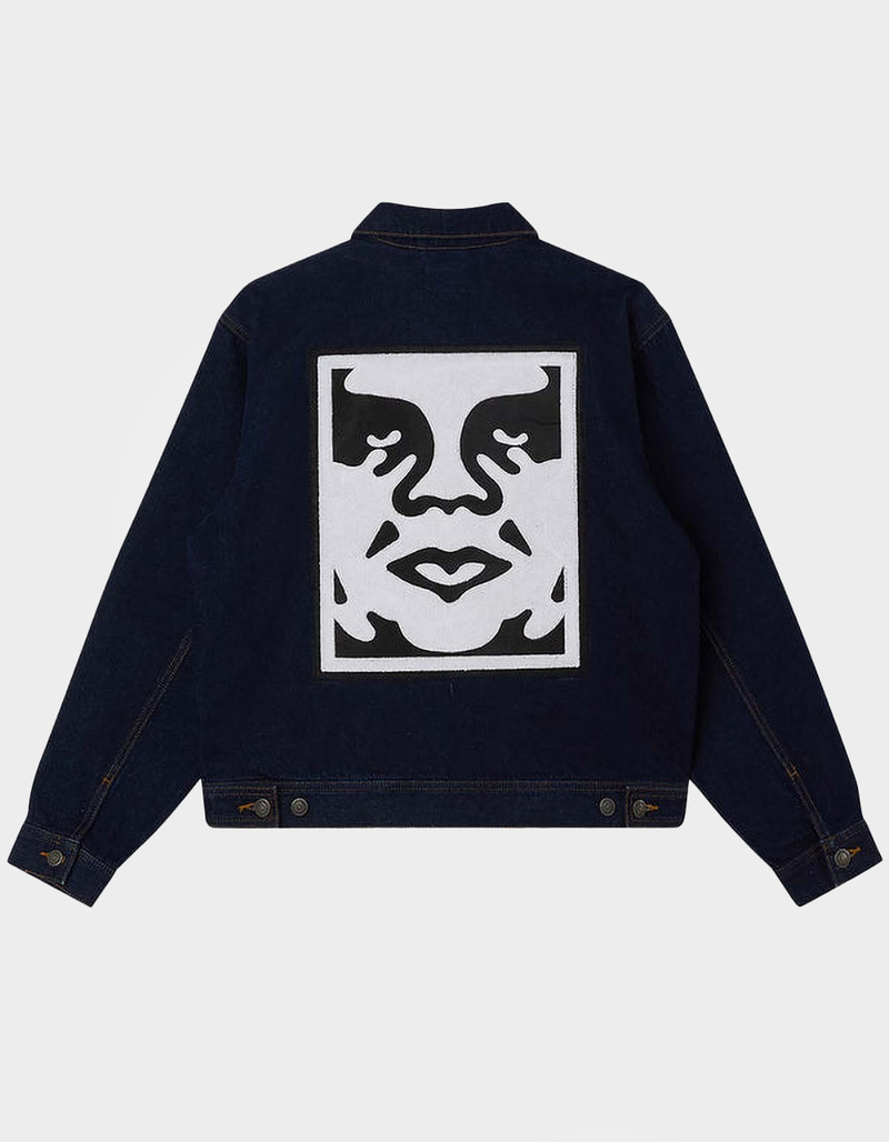 OBEY Icon Hardwork Mens Zip-Up Jacket image number 0