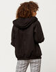 FULL TILT Oversized Twill Womens Bomber Jacket image number 3
