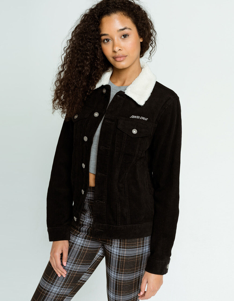 SANTA CRUZ Decay Corduroy Womens Jacket image number 0