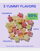 BEHAVE Sour Stars Gummy Candy image number 3