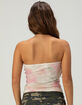 FULL TILT Floral Sublimation Tube Top image number 4