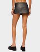 EDIKTED Gala Faux Leather Mini Skort image number 3