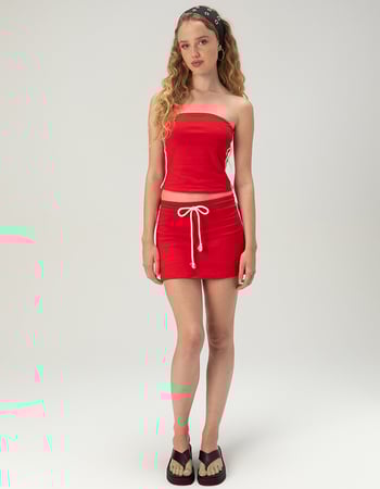 FULL TILT Womens Side Stripe Skort Primary Image