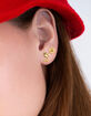 CRISLU Peanuts Woodstock Flower Earrings image number 2