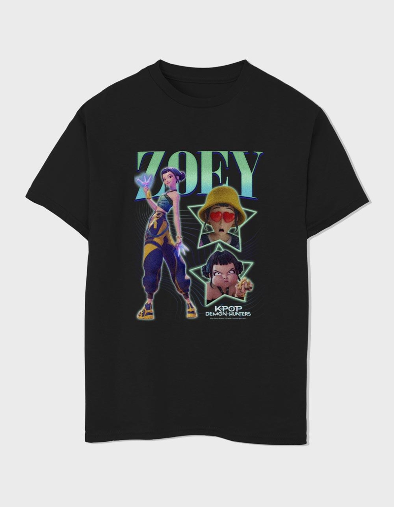 KPOP DEMON HUNTERS Y2K Zoey Unisex Kids Tee image number 0