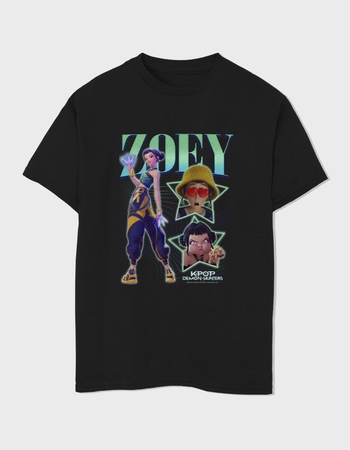 KPOP DEMON HUNTERS Y2K Zoey Unisex Kids Tee Primary Image