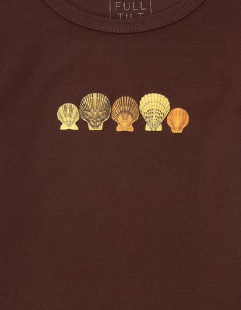 FULL TILT Shell Girls Baby Tee Alternative Image