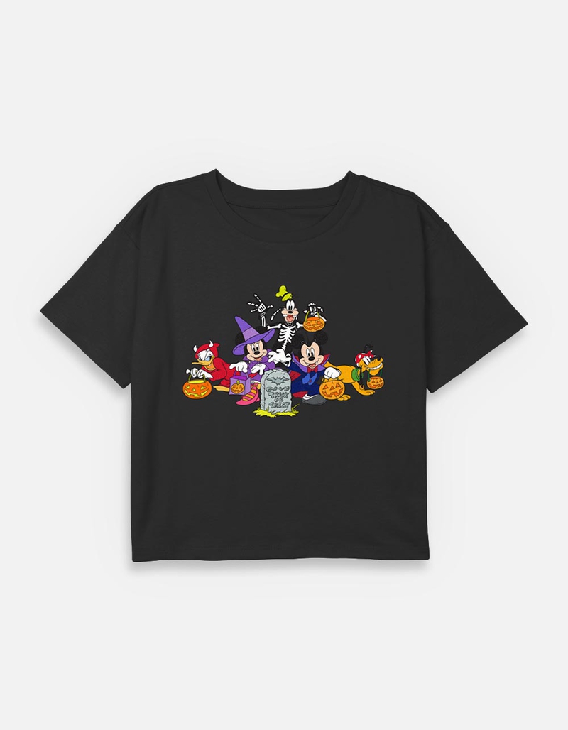 DISNEY Boo Crew Girls Crop Tee image number 0