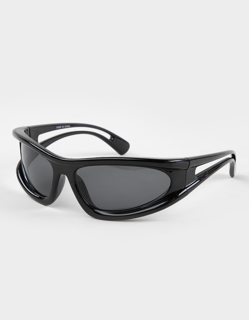 RSQ Futuristic Wrap Sunglasses image number 0