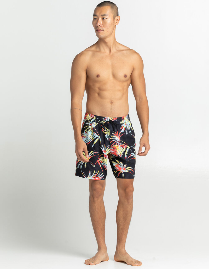 BLUE CROWN Dye Palma Mens Boardshorts image number 5