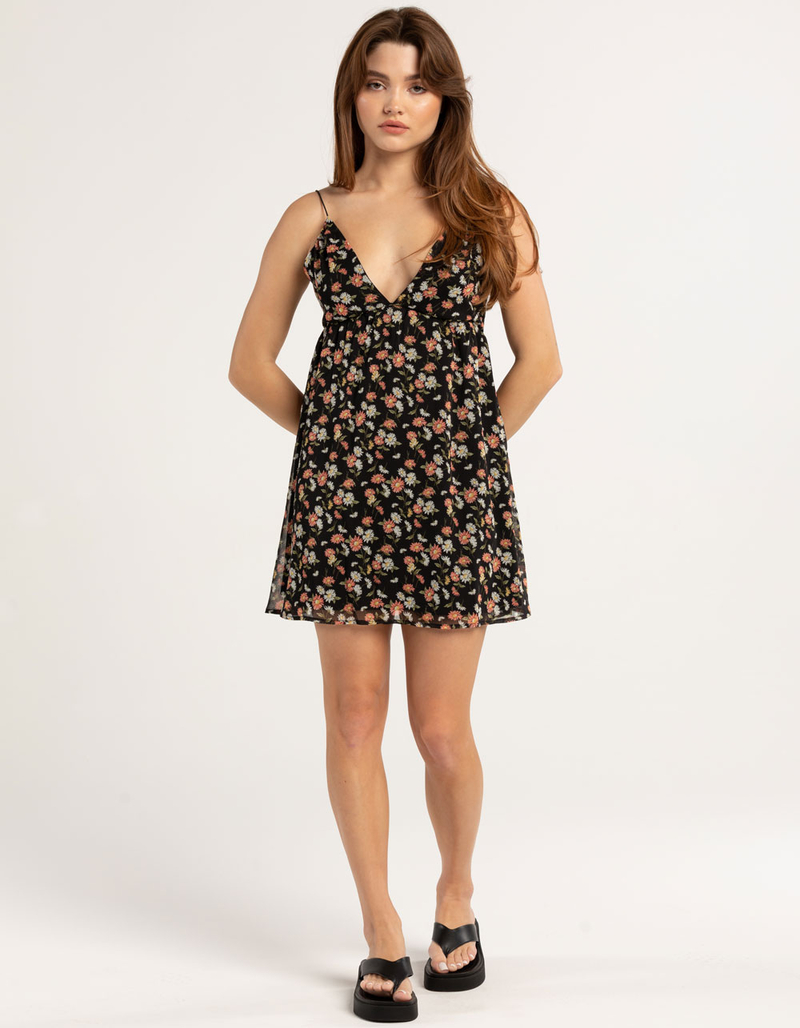 RSQ Womens Chiffon Short Dress image number 4