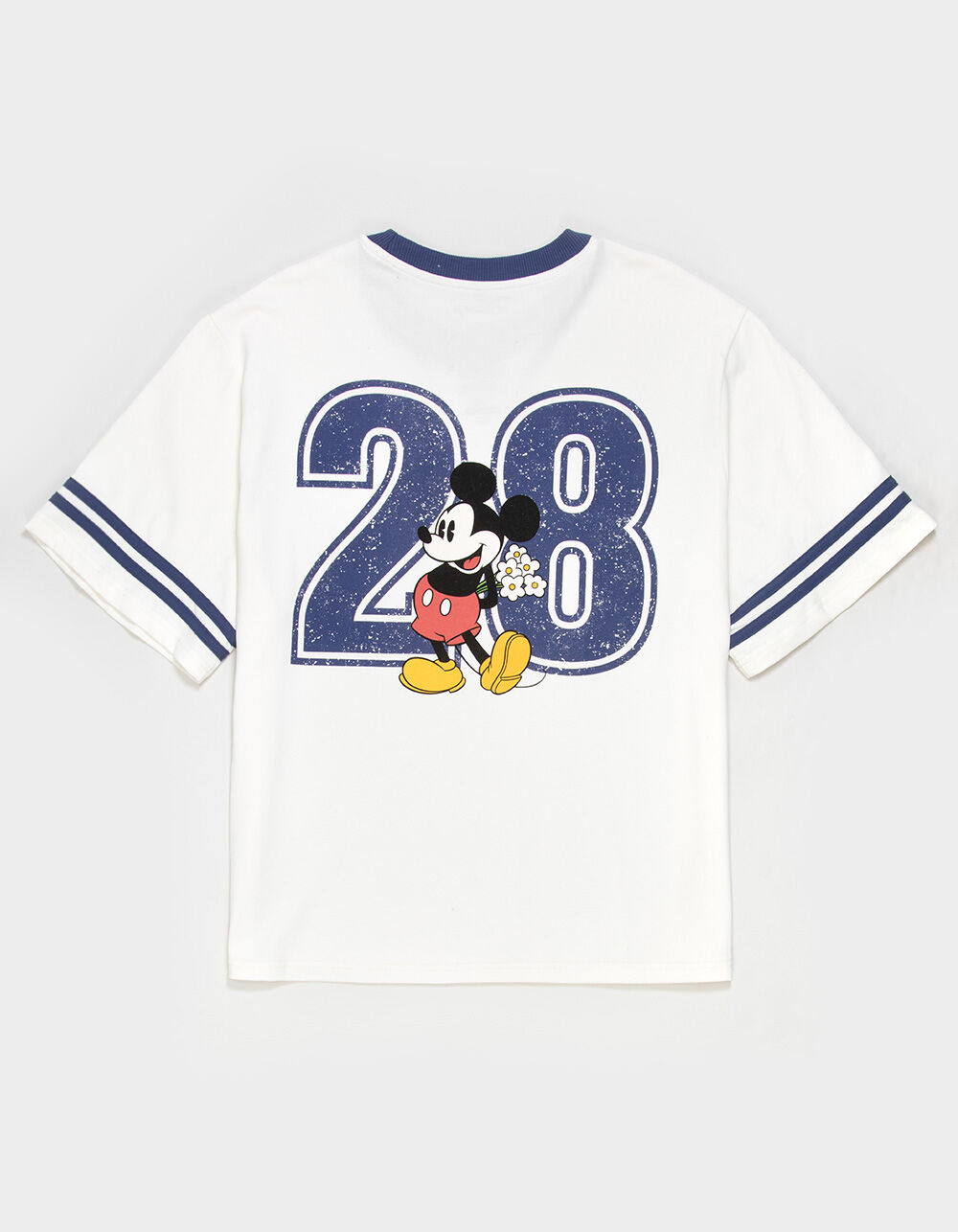 RSQ Disney Mickey Mouse Jersey Mens Boxy Tee - OFF WHITE | Tillys